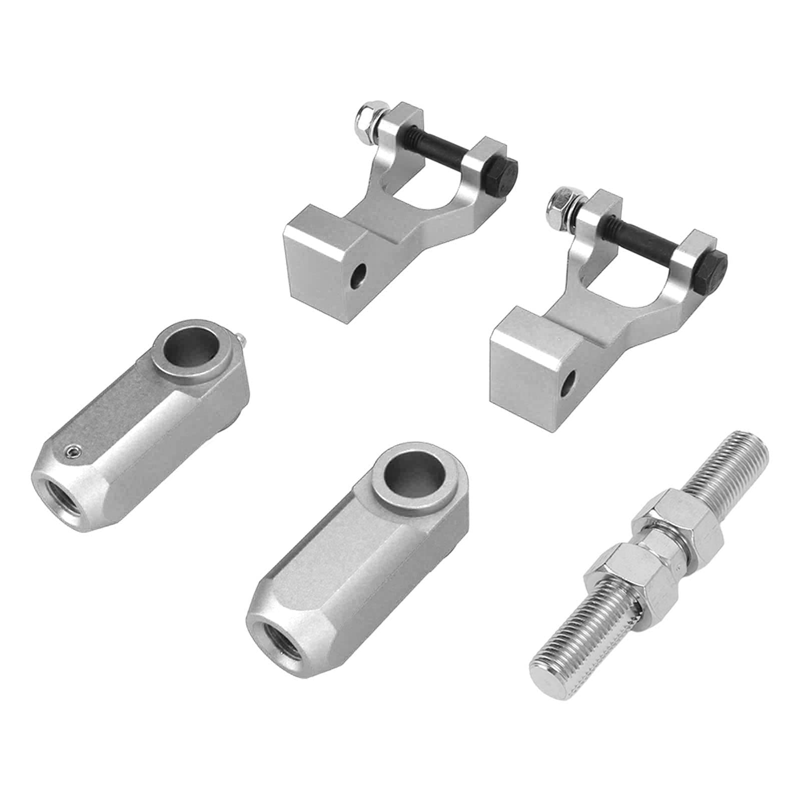 5 Pièces ATV Avant Arrière Abaissement Kit de Remplacement en Alliage D'aluminium pour 350 660 700, Améliore la maniabilité pour le Plat, la Traînée ou la Conduite Hors