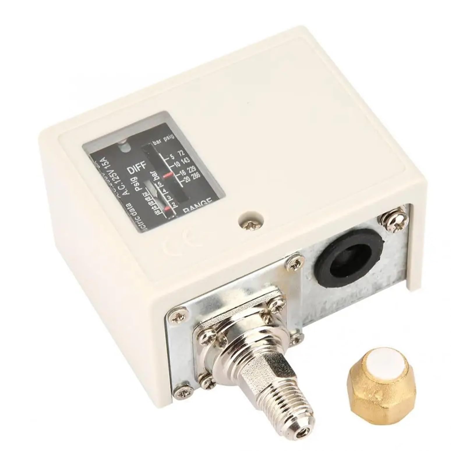 Manomètre industriel, Régulateur De Pression, Commande Pompe À Eau, Contrôleur Électronique(2-point interface 1/4)