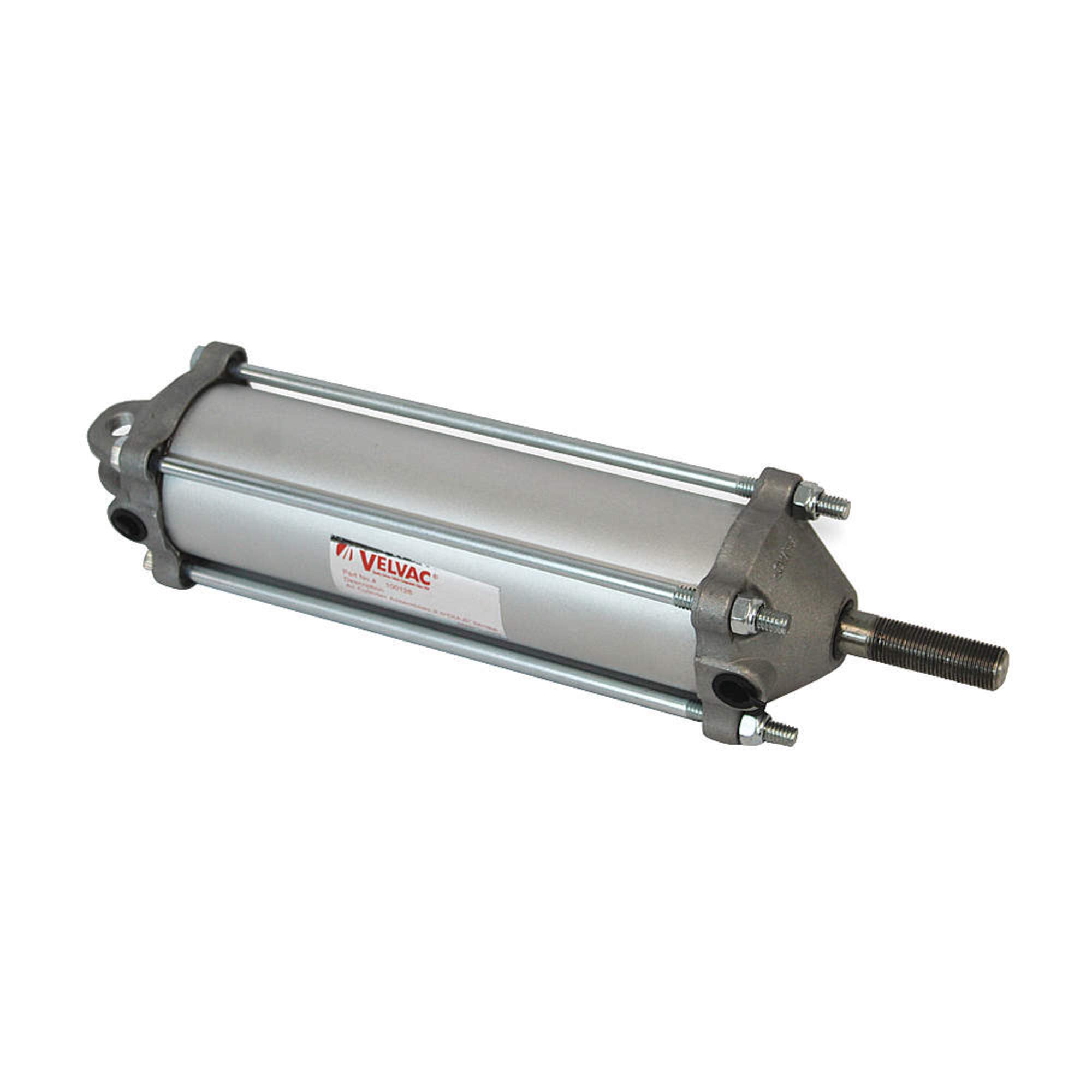Velvac Air Cylinder,Air,2-1/2 in. Bore,Clevis