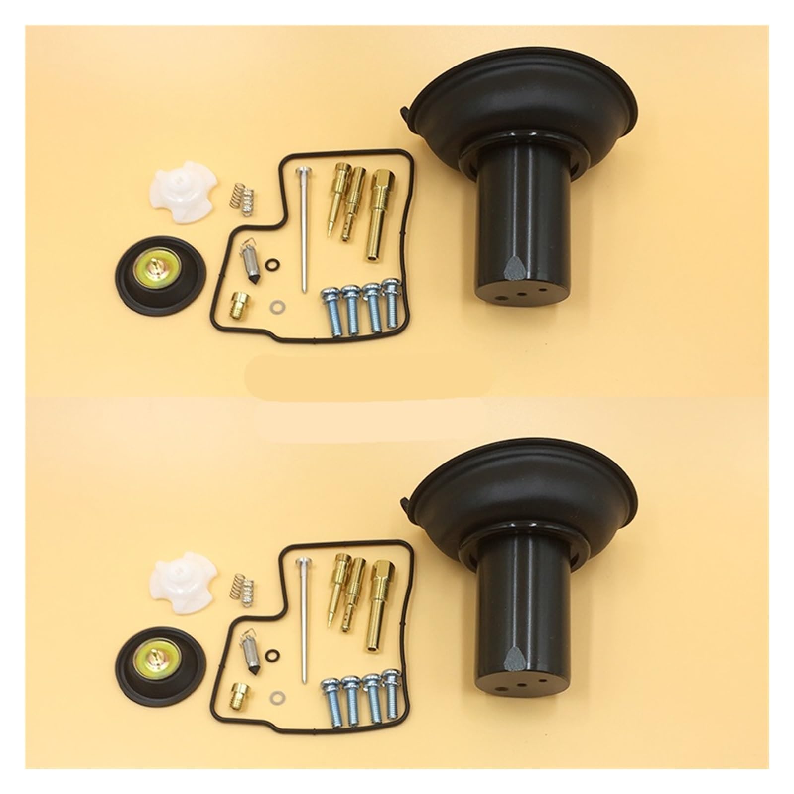 Kit de reconstrucción carburador para Steed 600 para Shadow VT600 Vlx600 Vt600c Kit De Reparación Carburador Junta Válvula Diafragma Juego Piezas Reconstrucción