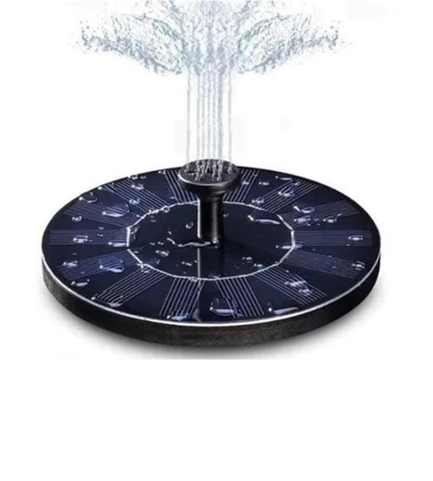 Fontaine à eau solaire de 13cm pour créer un havre de paix dans votre jardin