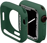 Vista 20 de Miimall Funda compatible con Apple Watch de 1.77 pulgadas, funda delgada de poliuretano termoplástico antiarañazos, funda protectora para Apple