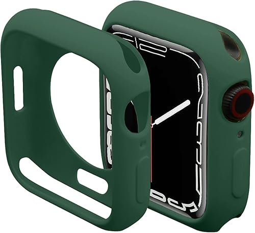 Miniatura 20 de Miimall Funda compatible con Apple Watch de 1.77 pulgadas, funda delgada de poliuretano termoplástico antiarañazos, funda protectora para Apple