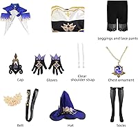 Vista 417 de Weixu Disfraz de cosplay de todos los personajes, traje de uniforme de Halloween, traje de carnaval para mujeres y hombres