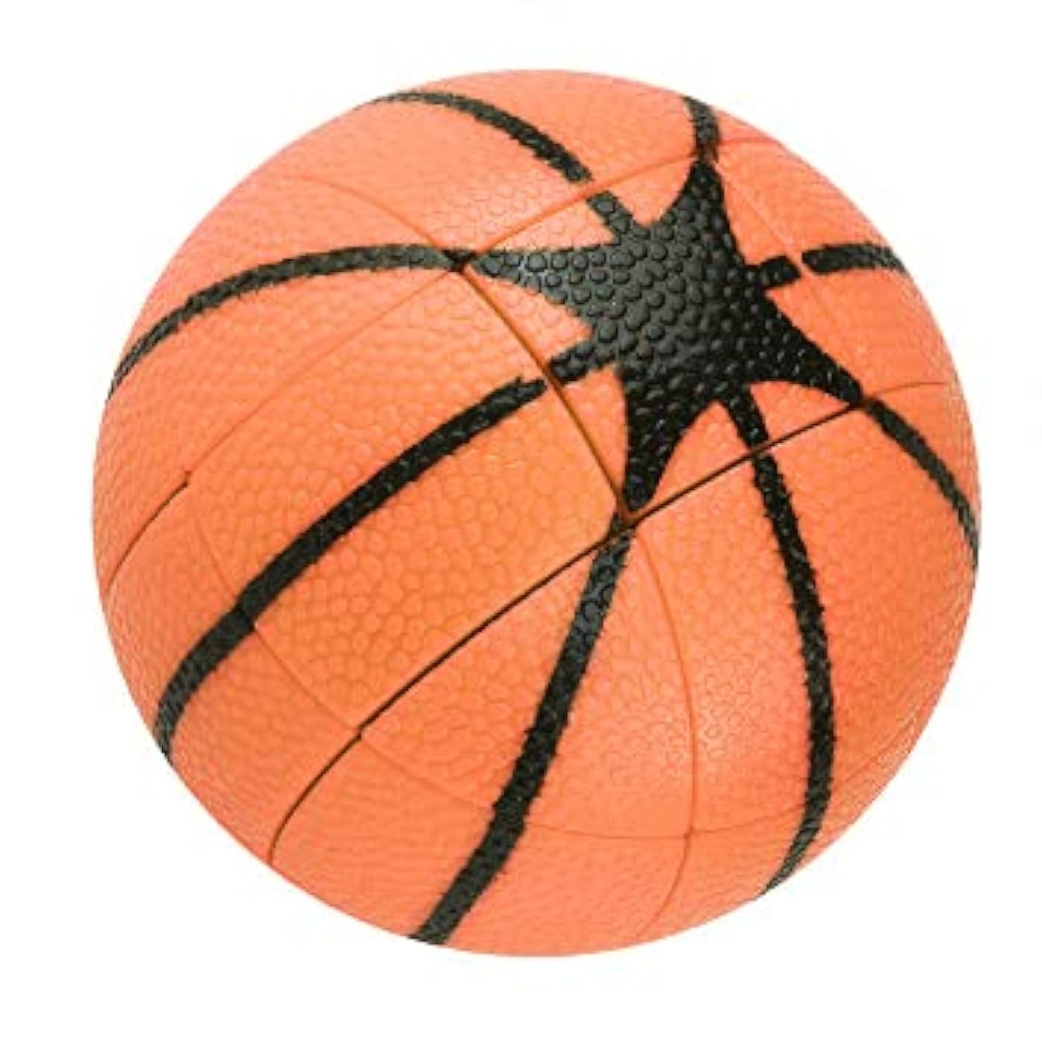 Oostifun FunnyGoo 6CM Diameter Basketball Shape Magic Puzzle Cube Magic Ball, Intelligent 3D Speed Puzzle Cube Fidget Ball, Education Toy for kids Adults (Orange)