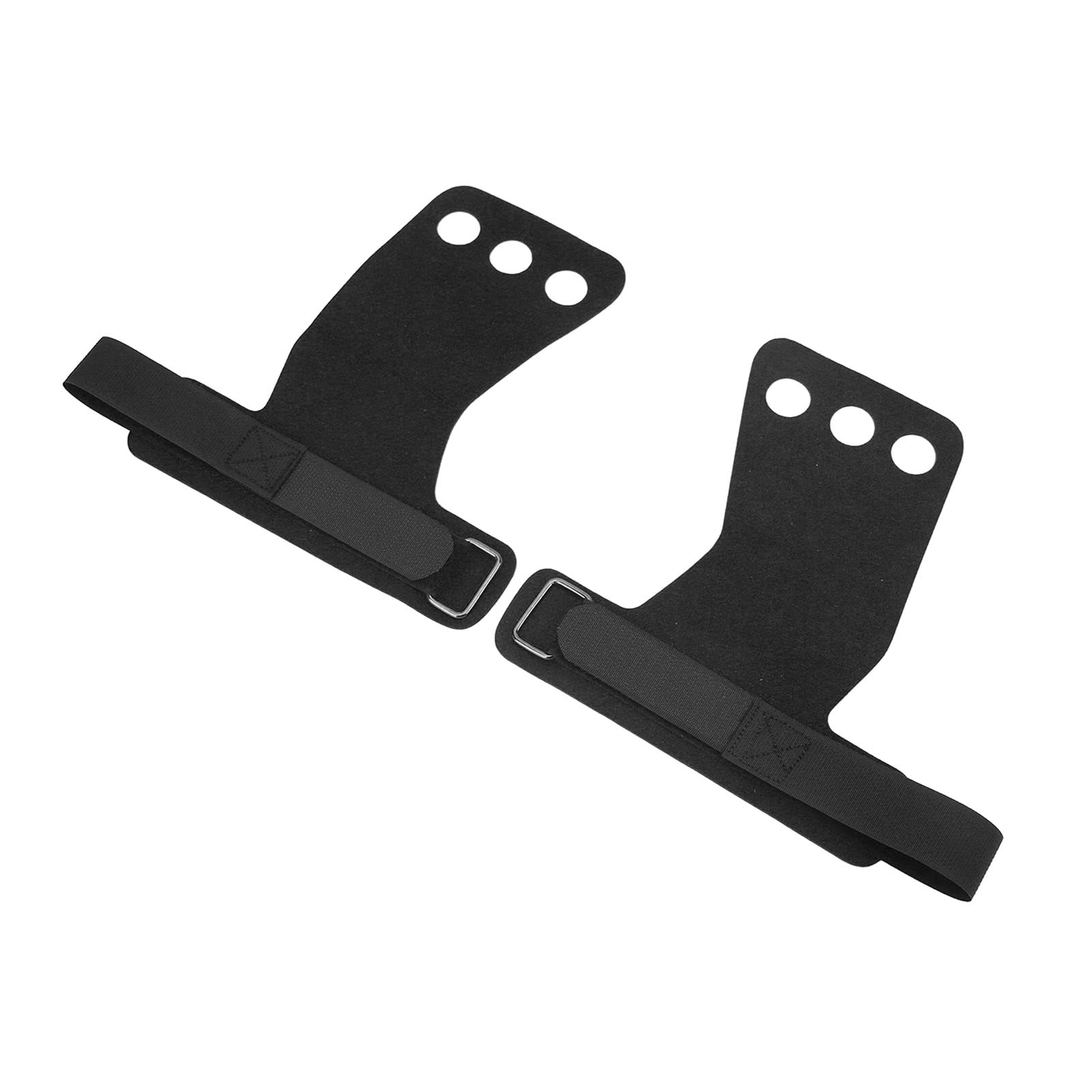 Gymnastics Hand Grips, Ergonomic Gym Palm Protection Gloves Durable Adjustable Faux Leather Wear for Pulling