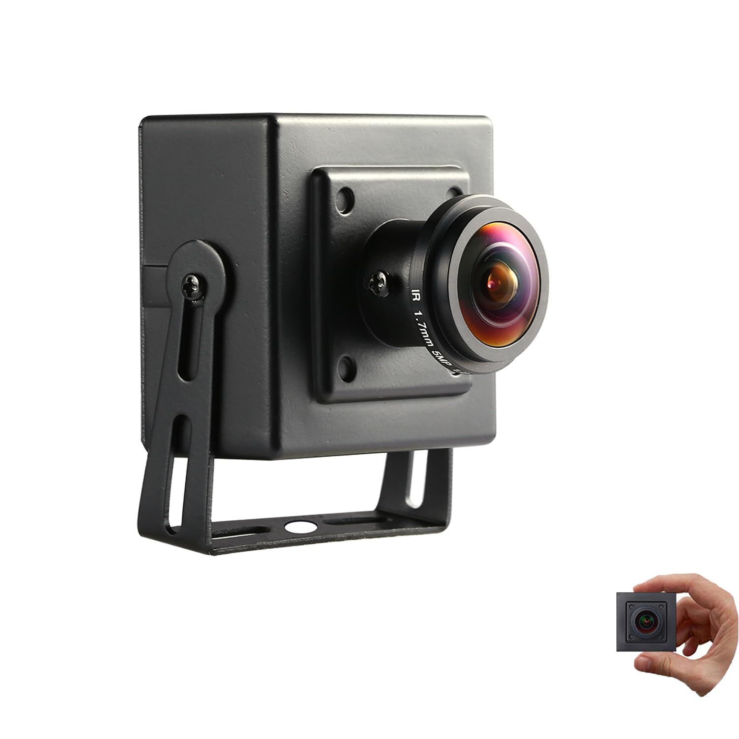 mini webcamera ip poe 4mp fisheye indoormotion detection