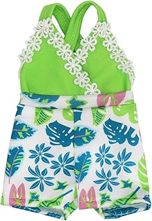 Amosfun Roupas De Boneca Boneca De Menina Roupa Casual Roupas De Boneca De Férias Vestido De Verão Boneca Vestido De Festa Bonecas Macacão De Menina Roupas De Boneca Bonecas Para Meninas