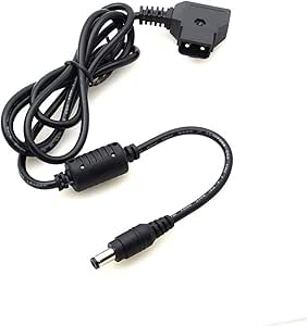 V-Mount Battery Plate For Red Scarlet Epic Camera With 6 Pin Coiled Power Cable