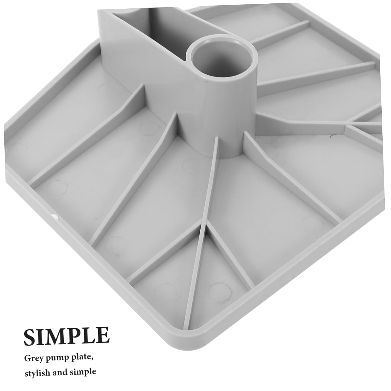 COLLBATH Plastic Storage Tray for Infusion Stand Supplies and Easy to Install Drip Stand Storage Plate for Hospital Use Wear-Resistant and Design