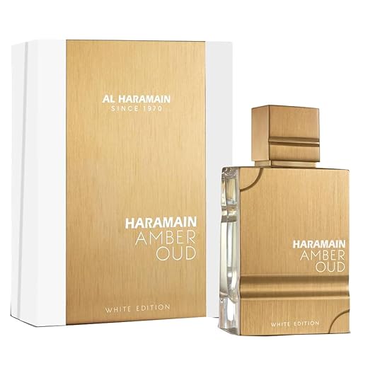 Al Haramain Amber Oud White Edition 60ml Spray | Women's Eau de Parfume Spray | Luxury Arabian Unisex Perfume
