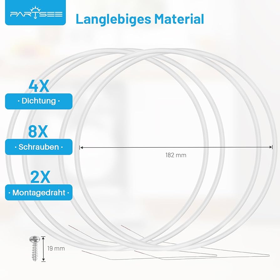 Kit Riparazione Per Pompa Lavastoviglie Bosch Siemens Neff 419027 Compatibile 4 - Foto 5