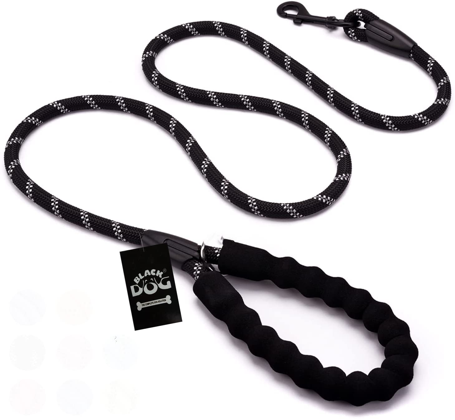 BLACKDOG Leash for Dogs, Washable and Reflective Heavy Duty Rope Dog Leash with Anti-Slip Padded Handle and Suitable for All Breed Dogs (Size- L 60 inch, W -1/2 inch) (B09YHY15V6) Amazon Price History, Amazon Price Tracker