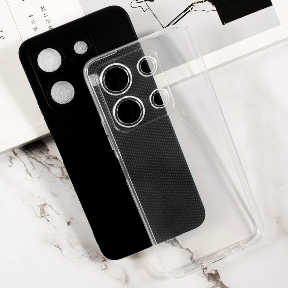per Infinix Note 30 VIP Cover, KJYFOANI Trasparente Sottile Case