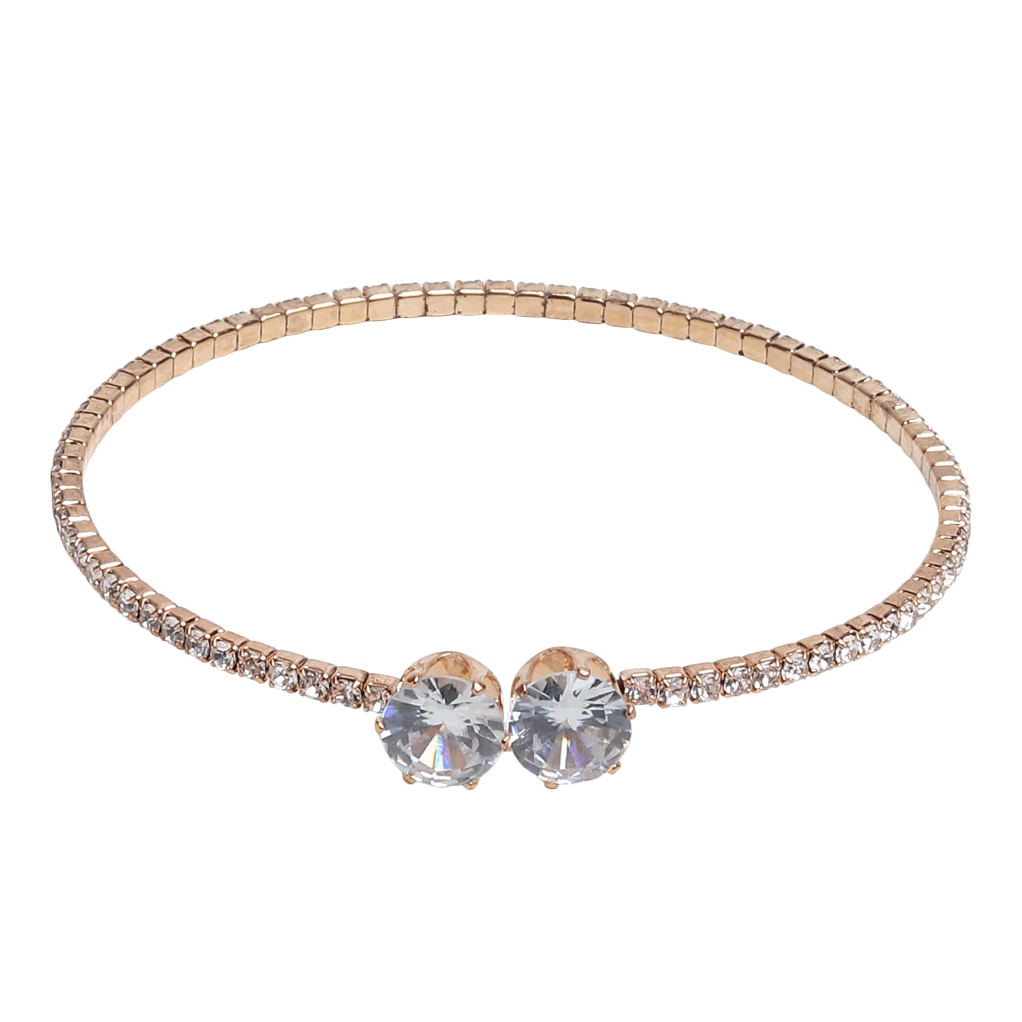 SUNAINA Fashion Cubic Zirconia Multilayer Charm Bracelet for Women & Girls (Gold-4, 3) (B09PG391G3) Amazon Price History, Amazon Price Tracker