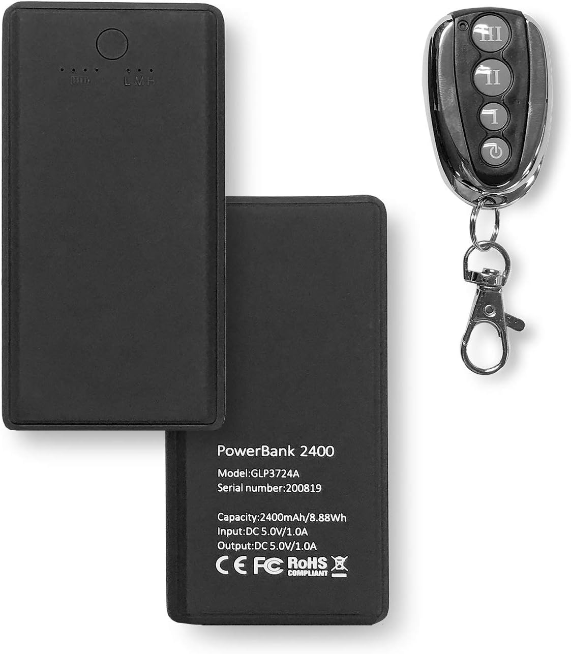 Aheata Heated Socks with Remote Control – Rechargeable 5V Battery Powered Heated Socks for Warm Feet – for Indoors and Outdoors – Dual Battery Charger Kit S/M