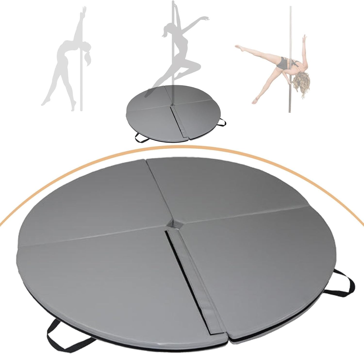 Folding Pole Dance Mat Dancing Floor Cushion Equipment for Outdoor Pilates