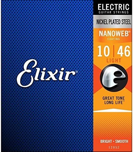 ELIXIR/エリクサー 12052 エレキギター弦 Light[10-46] x2セット