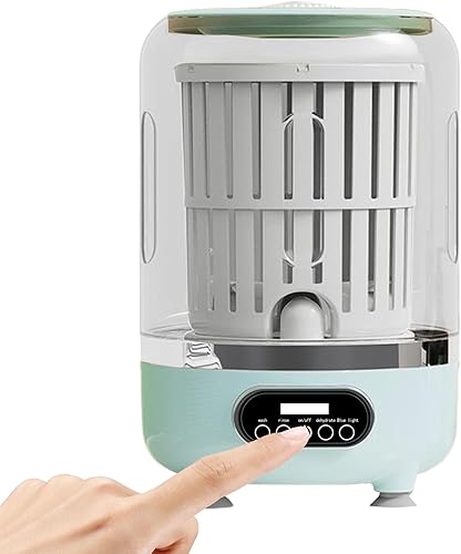 Miniatura 6 de Lavadora - Compacto de 3 modos con cesta giratoria para una lavandería rápida y fácil de ropa de bebé, calcetines multifuncionales, ropa interior,