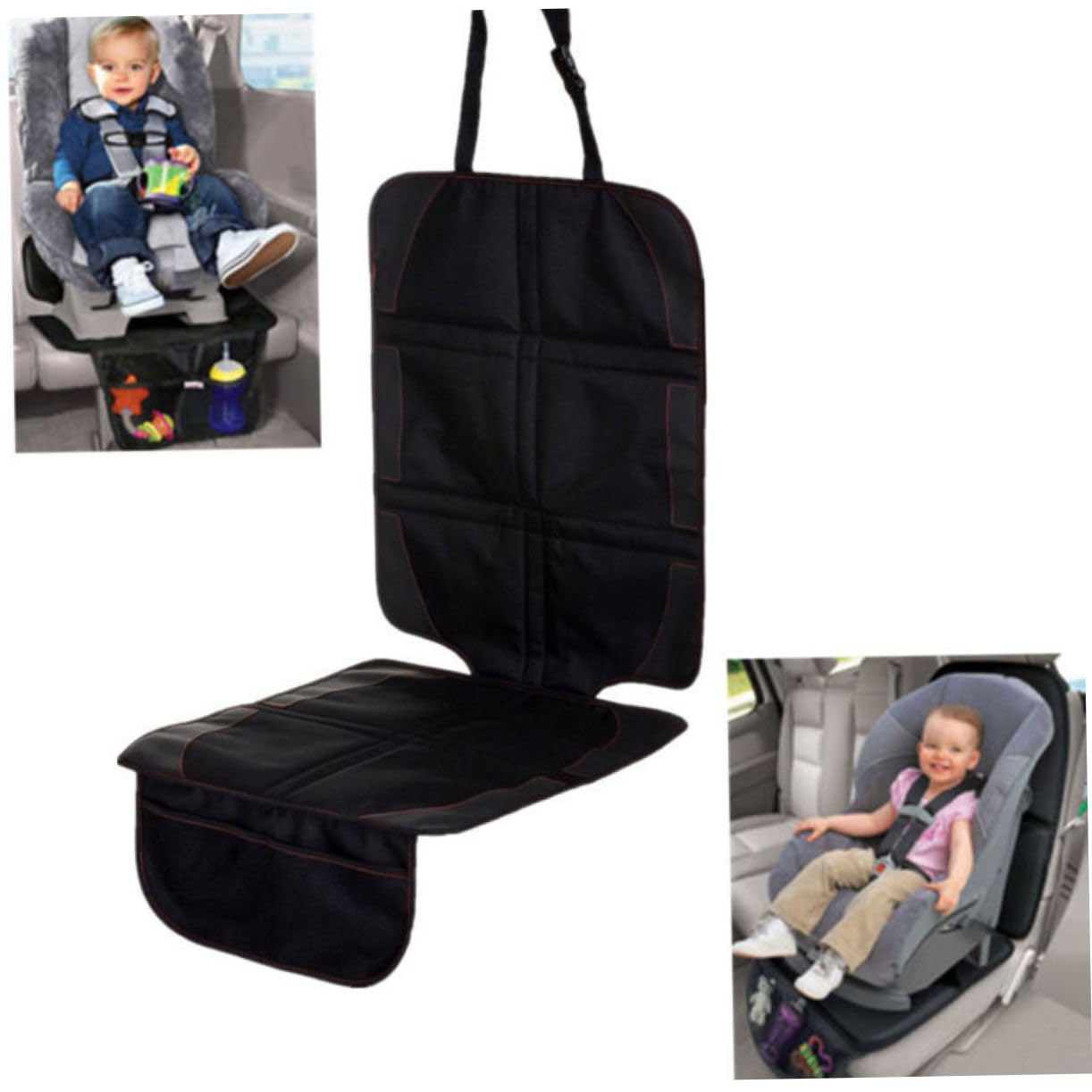 VALICLUD Nero Proteggi Sedile Auto per Seggiolino Bambini