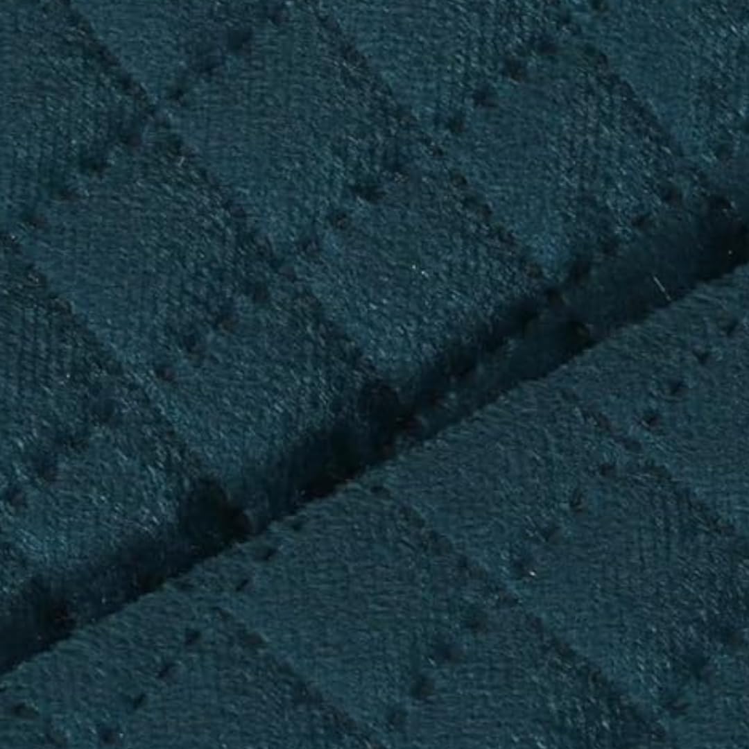 Premium Velvet Sofa Cover for Single Seater | Non-Slip Quilted Sofa Protector with Tassel Design | Washable Furniture Cover for Living Room (Single Seater)-image-25