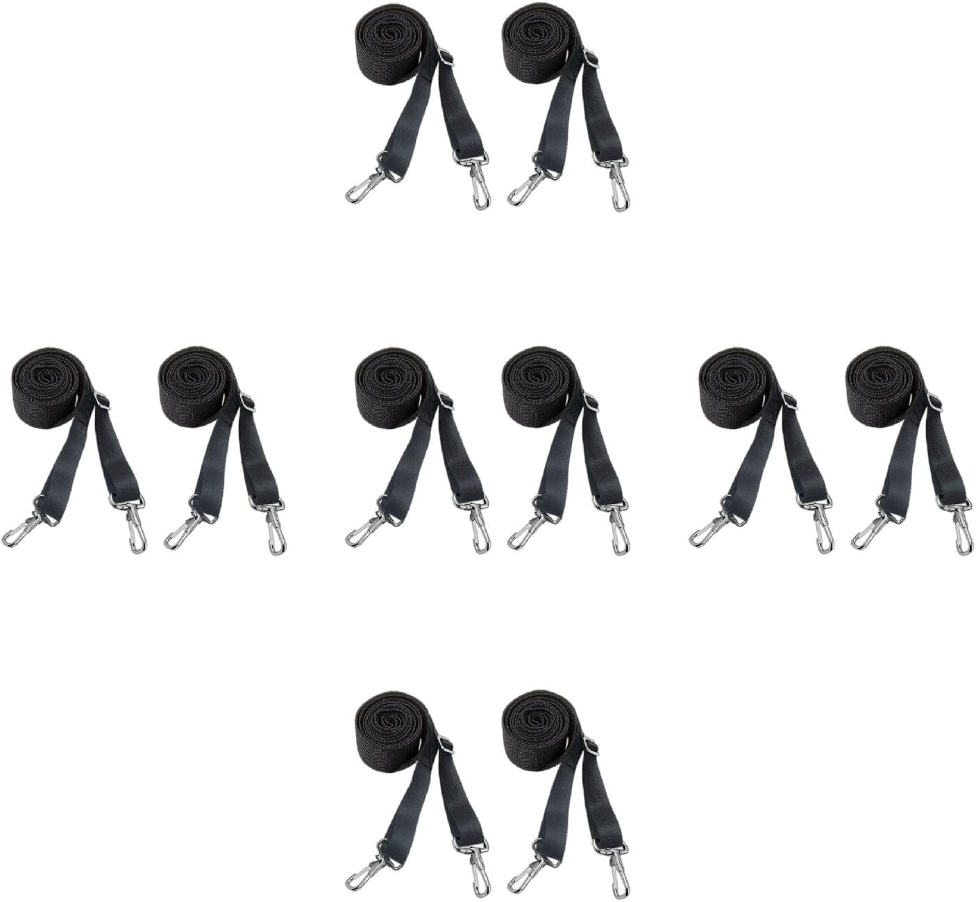 Marine Webbing Straps with Stainless Top Hardware Marine Top Straps Adjustable from 28-60 Inch Top Straps Marine Webbing Straps Stainless Hooks Top