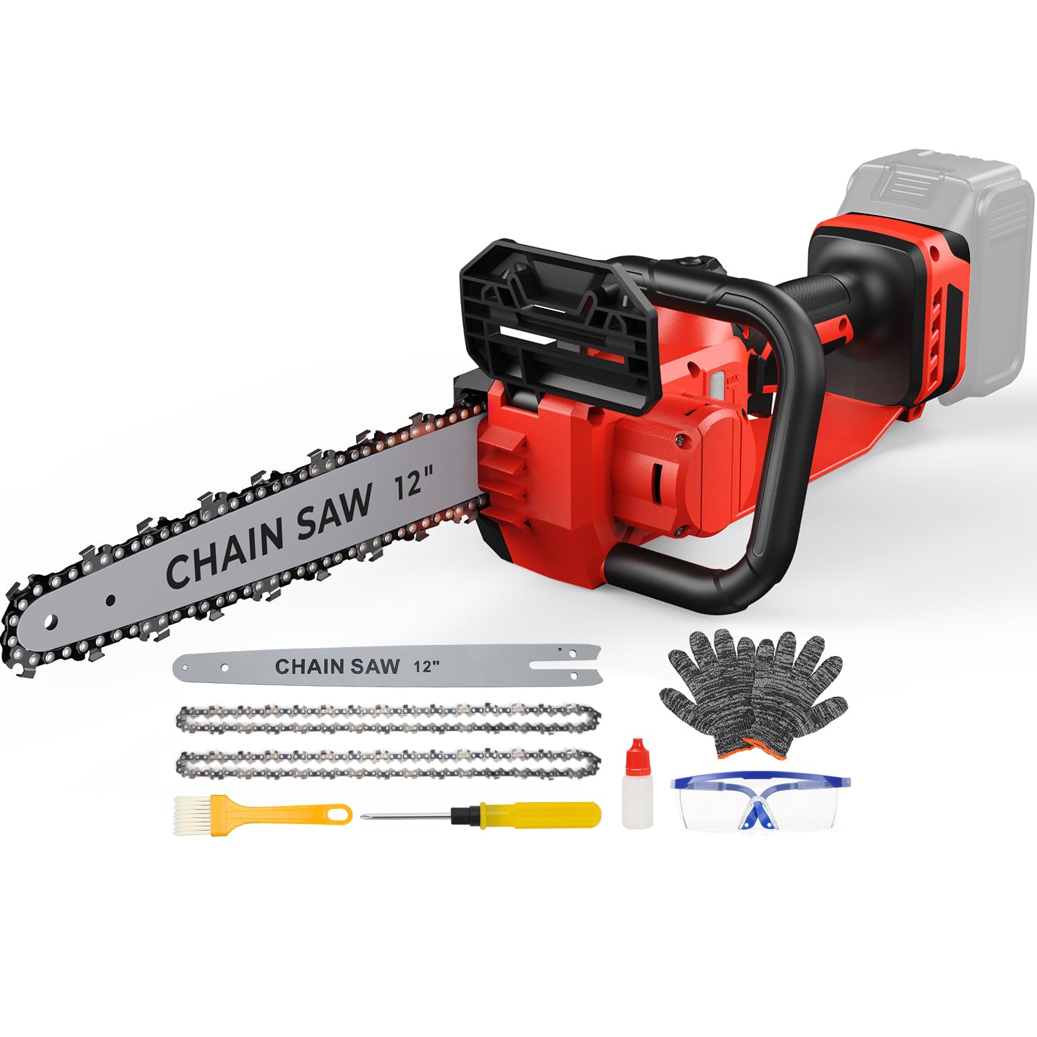 TREXEEN Mini Chainsaw for Milwaukee M18 Battery,