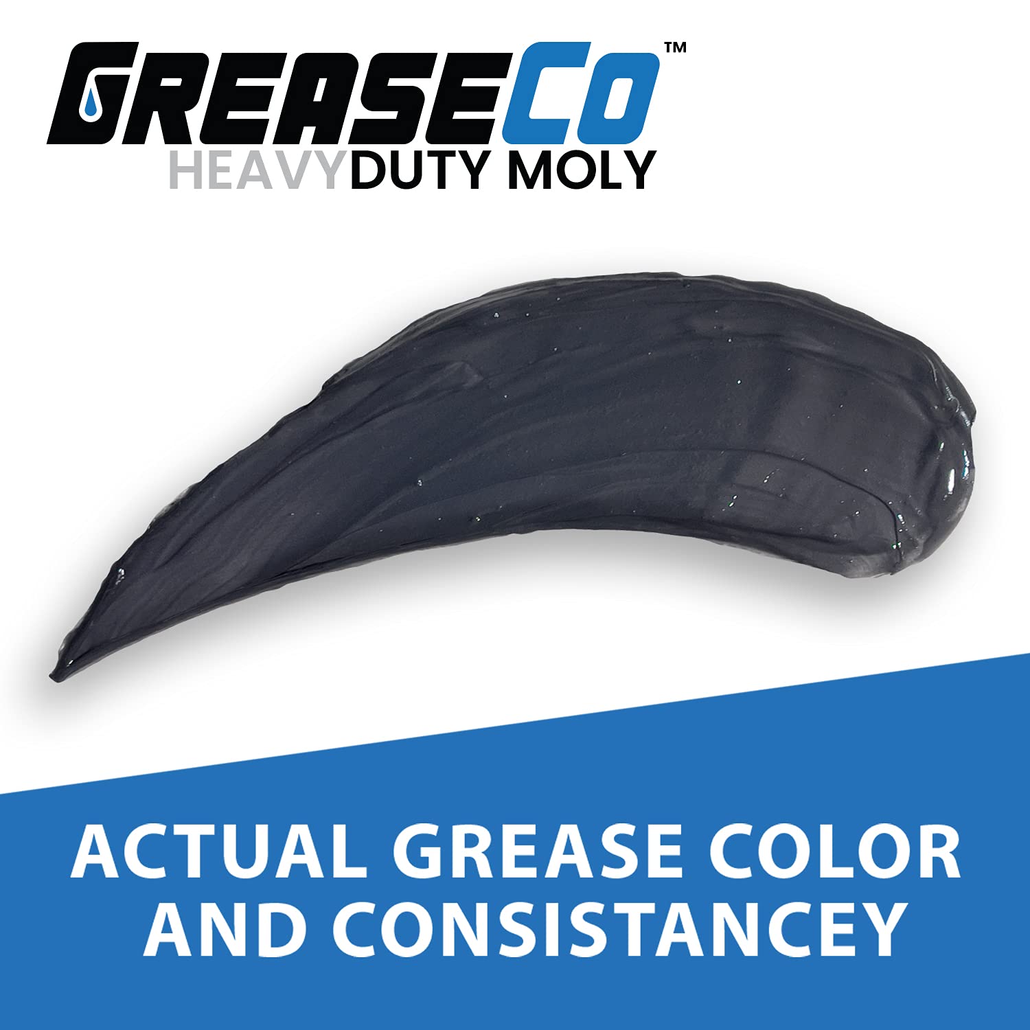 Moly Grease | 3% Molybdenum Disulfide | Fifth Wheel | 5th | Automotive | Tractor | Axle | Spline | CV Joint | Lithium EP | High Temp | 400 LB Drum | 55 Gal Drum | Black Moly | NLGI 2 | HeavyDuty Moly