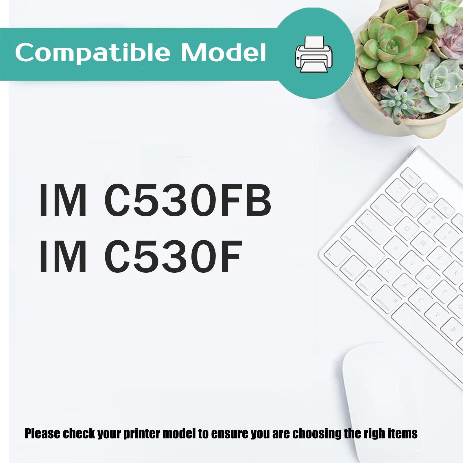 Unità Tamburo Compatibile Per Ricoh IM C530, 60K Cyan | 418248 418249 418250 418251 (con Chip) Compatibile Per IM C530FB IM C530F