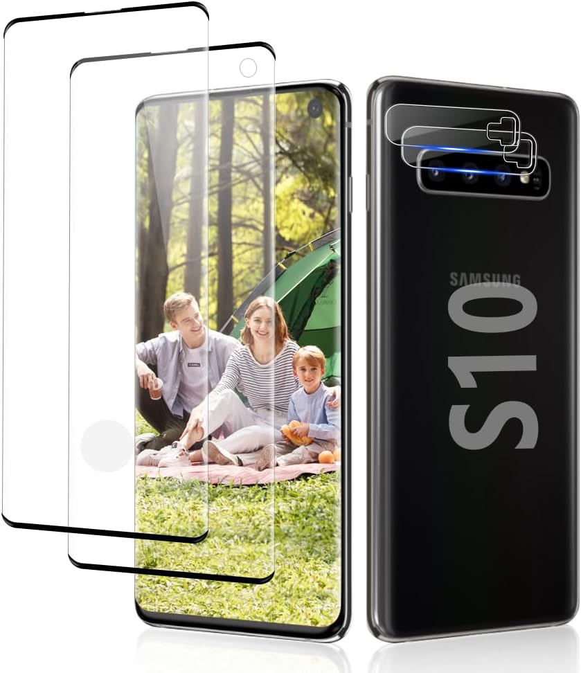 VITAVELAAA 2+2 Pack Galaxy S10 Screen Protector