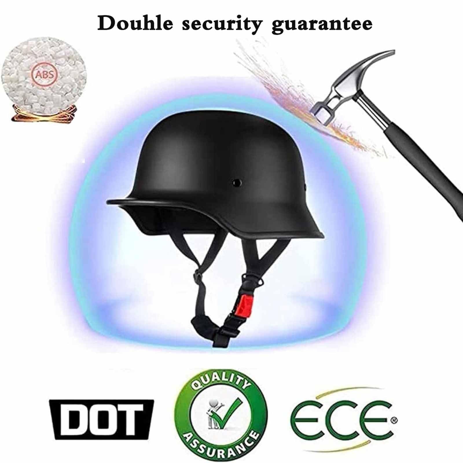 Casco da Moto Aperto Caschi Jet Vintage Caschi Cromwell ECE Approvato Casco de Scooter Mezzo Casco de Sécurité per Cruiser Crociera Bicicletta