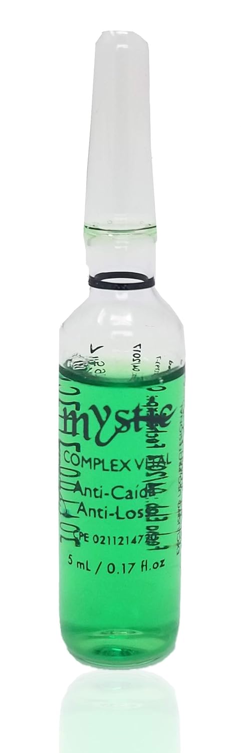 Kleravitex Mystic Complex Vital Ampoules For Hair Loss and Thinning - Regrowth Treatment With Biotin Bio-Complex and Tocopherol (Pk.10) : Beauty & Personal Care