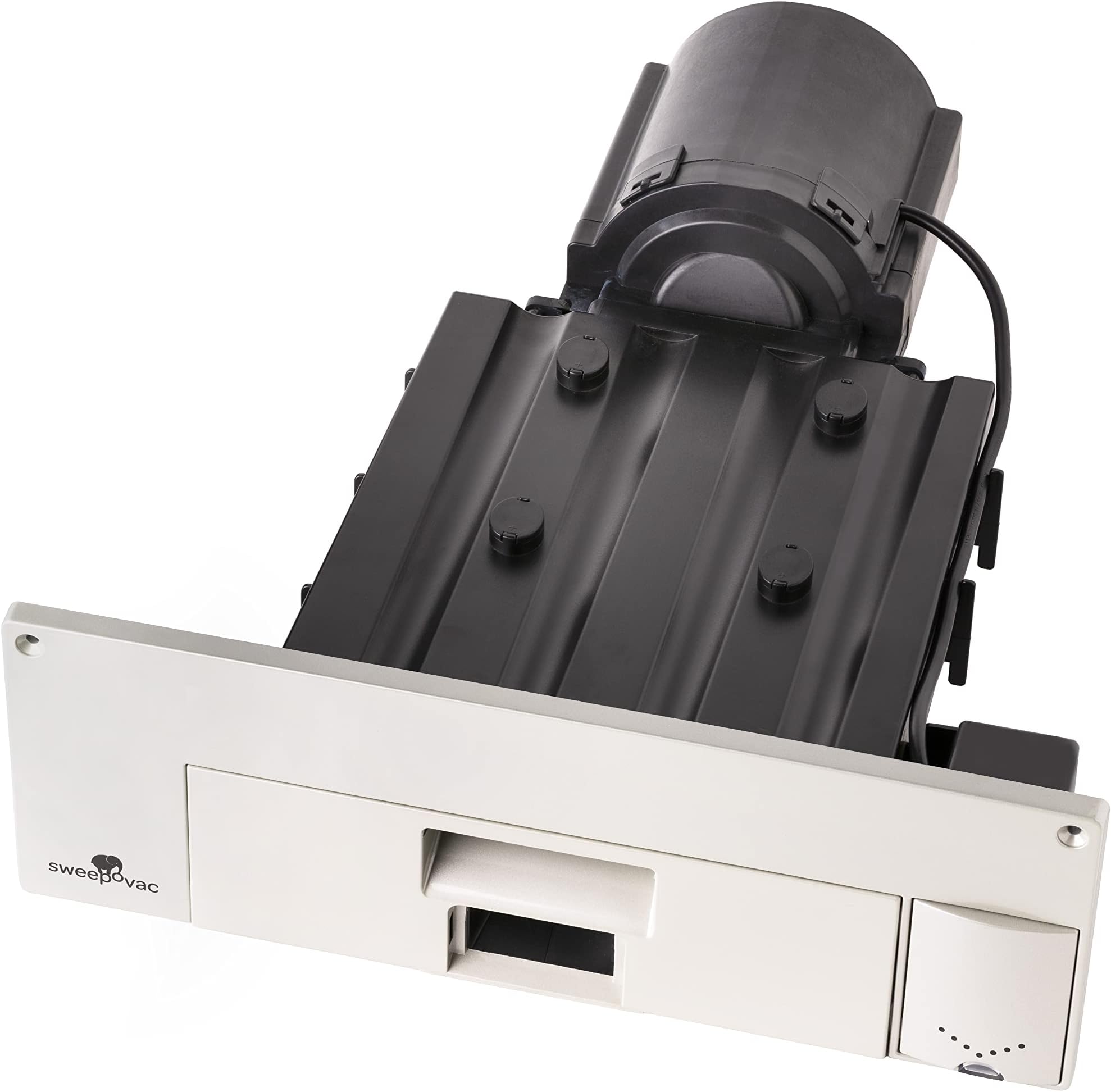 Sweepovac Big Kick Under-Counter Kitchen Vacuum, Silver