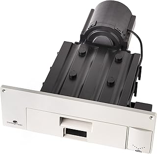 Big Kick Built-in Undercounter Kitchen Vacuum Cleaner - Stylish Space-Saving Design for Homes, Apartments, RVs and Motorhomes - Powerful Suction