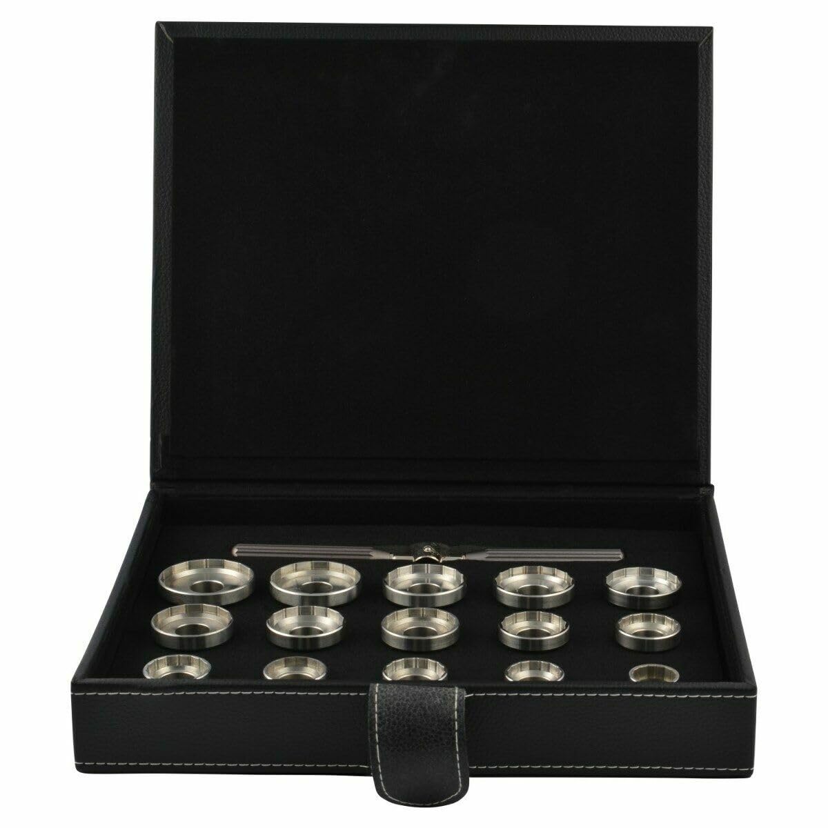 Ewatchparts 15 Dies Watch Case Back Opener Kit Compatible With Breitling Watch Removal Repair Tool