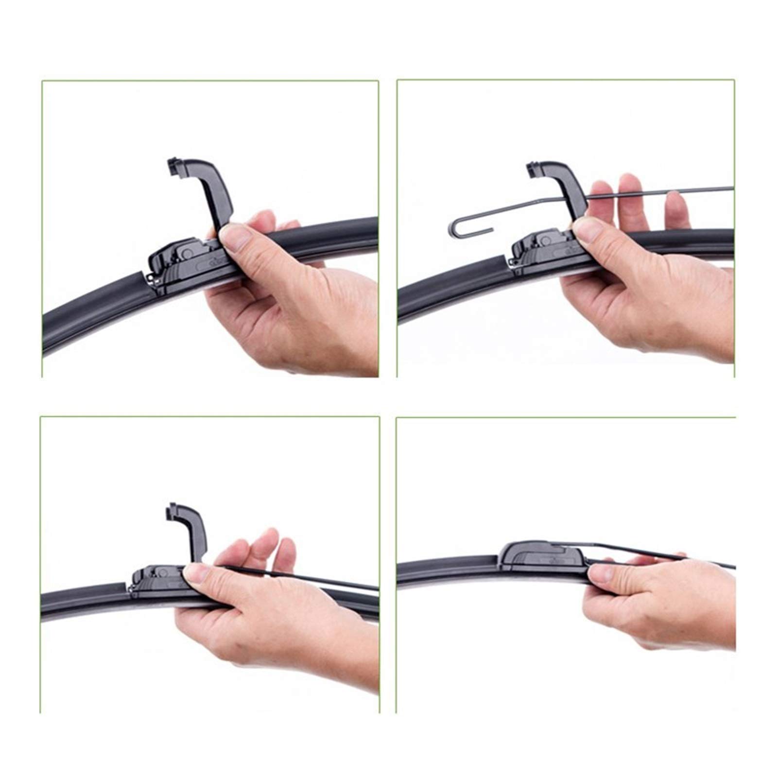 Set Braccio E Spazzola Tergicristallo Posteriore Per Hyundai Santa Fe (2006-) – Ricambio Completo