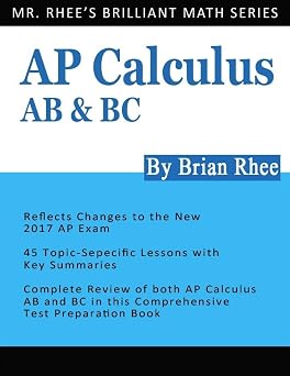 AP Calculus AB & BC AP Calculus Exam Review Book
