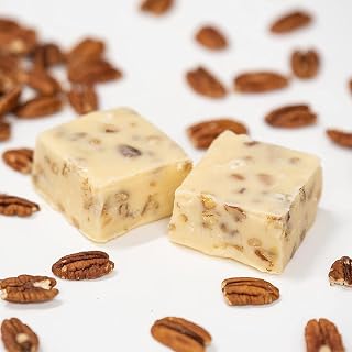 Valley Fudge, Butter Pecan, Fresh Artisan Fudge, Real Butter, Gourmet Candy, One Pound Package