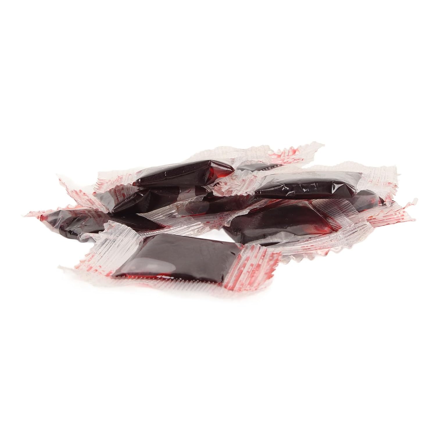 10 Bags 3ml Makeup Fake Blood for Halloween Stage Performance, Easy to Use Fake Blood for Lifelike Effect, Suitable Film and Television Series