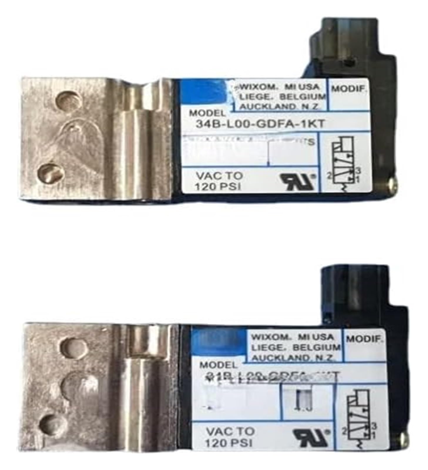 Électrovanne 34B-L00-GDFA-1KT vanne électromagnétique monobloc