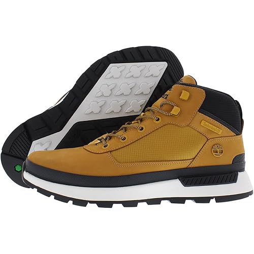 Timberland Field Trekker Mid Lace Mens Shoes Size 9, Color: Wheat-Brown