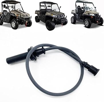 Chikia Hisun 700 Ignition Coil Cable Wire Cap Plug Replacement for Hisun UTV ATV 550 700 750 800 1000,Massimo MSU 700 800 Coleman UT550 UT700 UT750,Axis 700 750 Bennche Cub Cadet