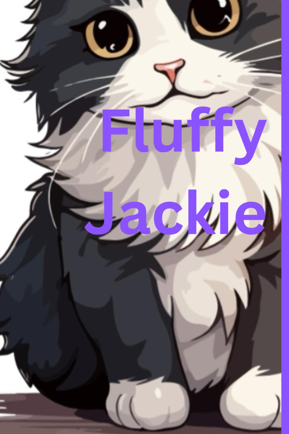 Fluffy Jackie: Colouring book