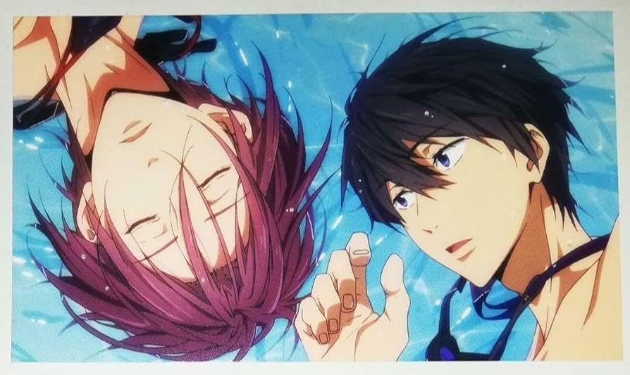 Amazon.co.jp: Free! 2話 エンドカードポストカード 七瀬遙 松岡