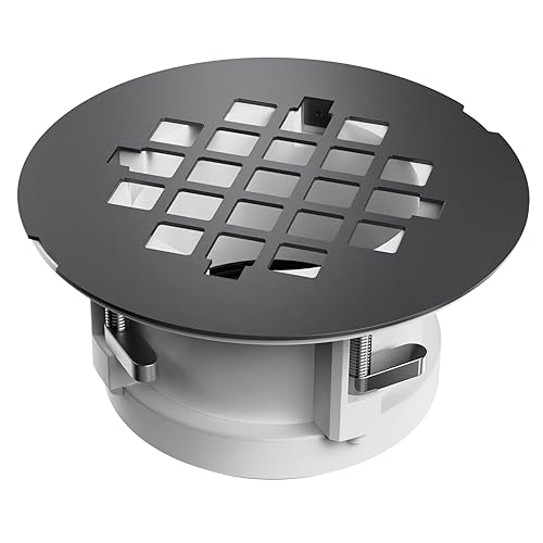 Shower Drain Replacement for Fiberglass & Plastic Shower Pans, Installs