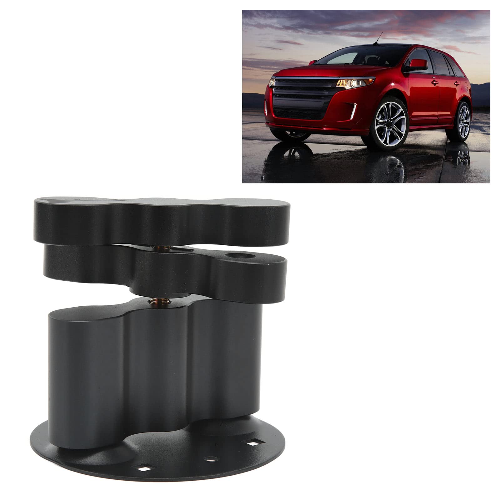 RotopaX RXPM Pack Mount DLX Pack Mount, Extensión de Montaje de Paquete, Paquete de Combustible Bloqueable y Soporte de Caja, Ajuste Universal (Tipo B)