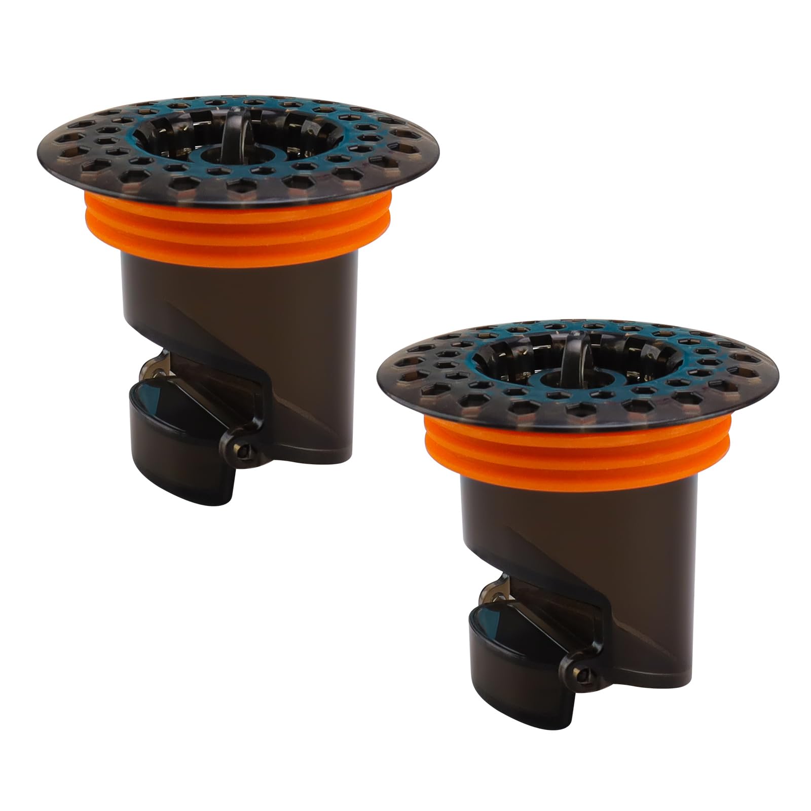 Clapet Anti Retour Douche Italienne JOZMMZEOOA Bouchon Anti-Odeur Pour Douche - Lot De 6 - PVC - 40x45x32mm - Clapet 90° Siphon Douche Anti Odeur