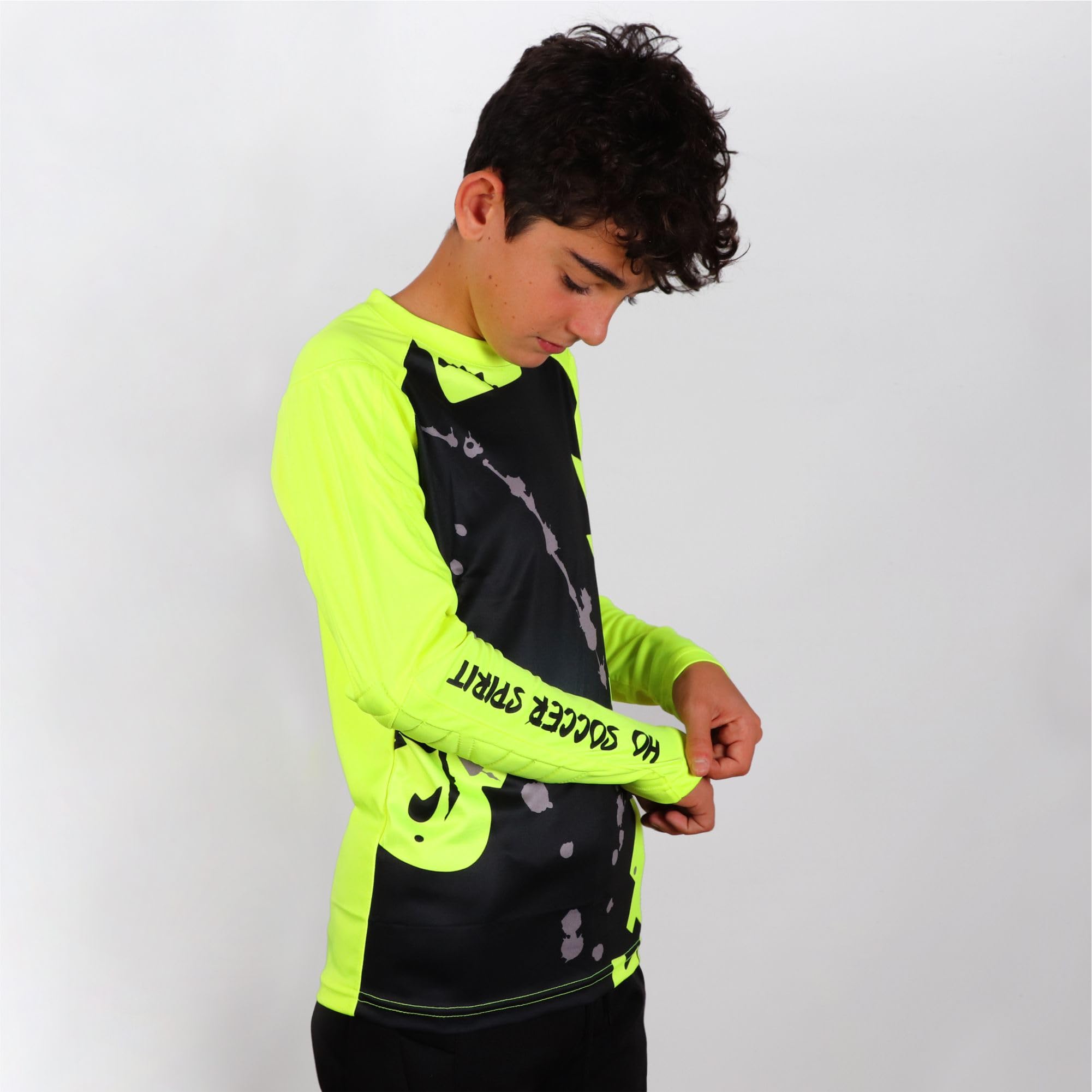 HO Soccer Graffiti Daring Lime Camiseta Unisex niños