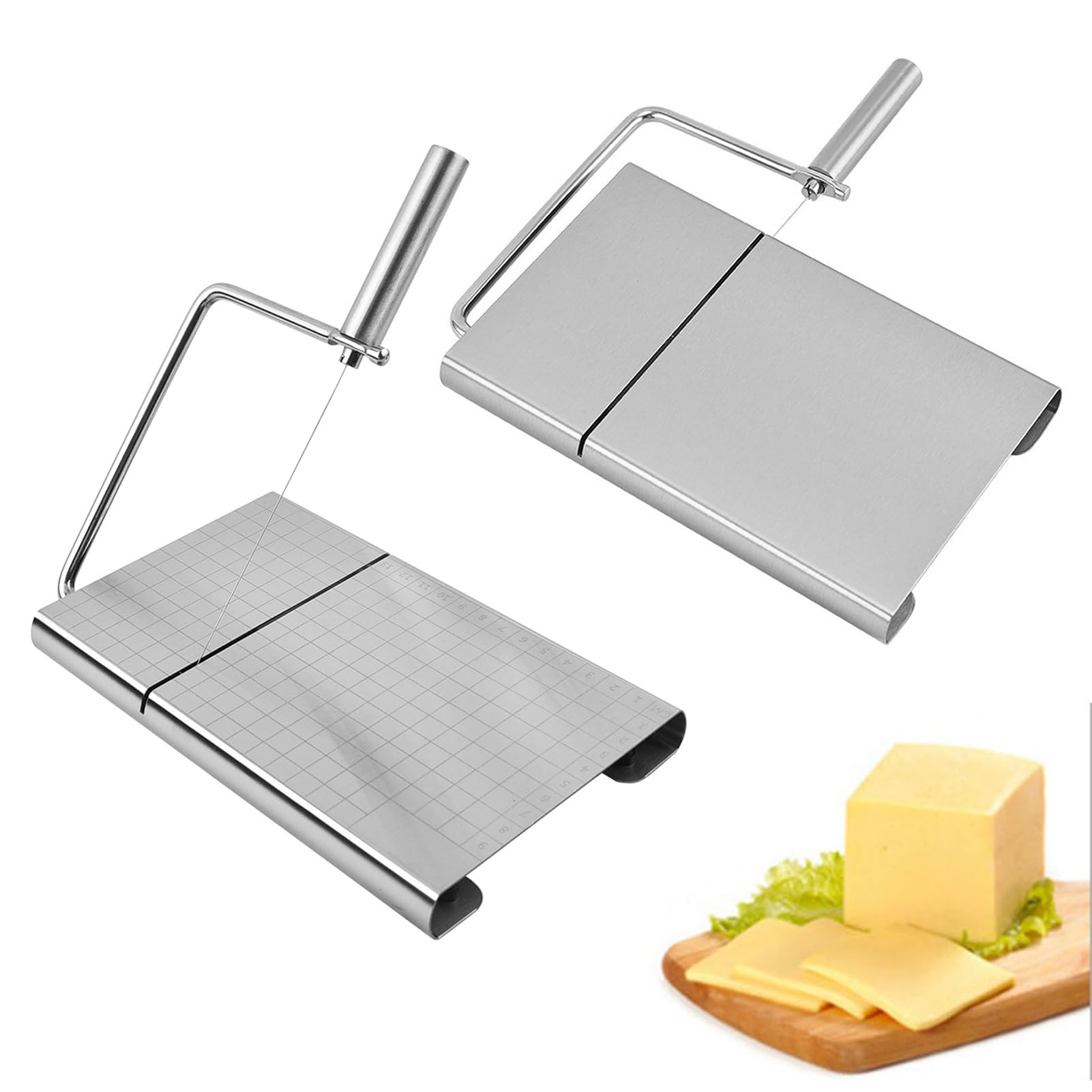 Affettatrice per burro e formaggio in acciaio inossidabile
