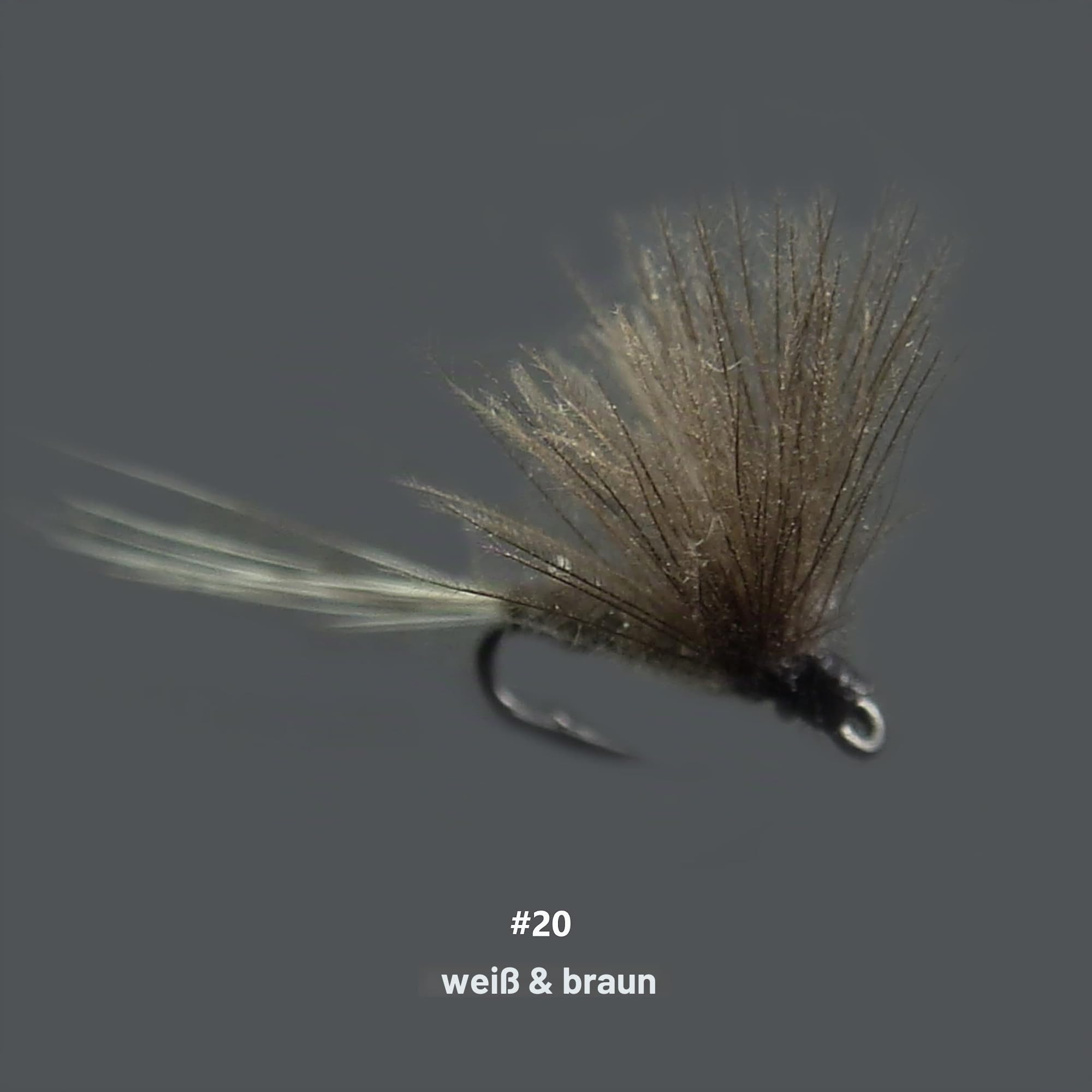 Fliegenfischen Trockenfliegen / Nymphen / Caddis Fallschirm / Dorato Hasenohr / Elch Hari / Griffith's GNAT/HEMMINGWAY / Fallschirm Adams / Royal Coachman / Peg's Midge (kleine CDC Dun)
